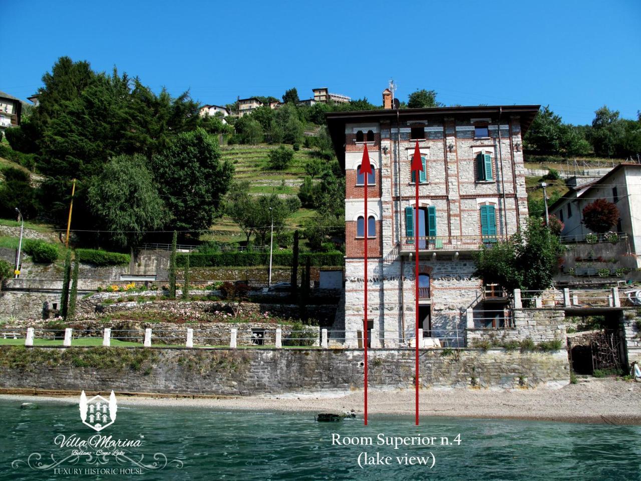 Villa Marina - Como Lake Bellano Kültér fotó