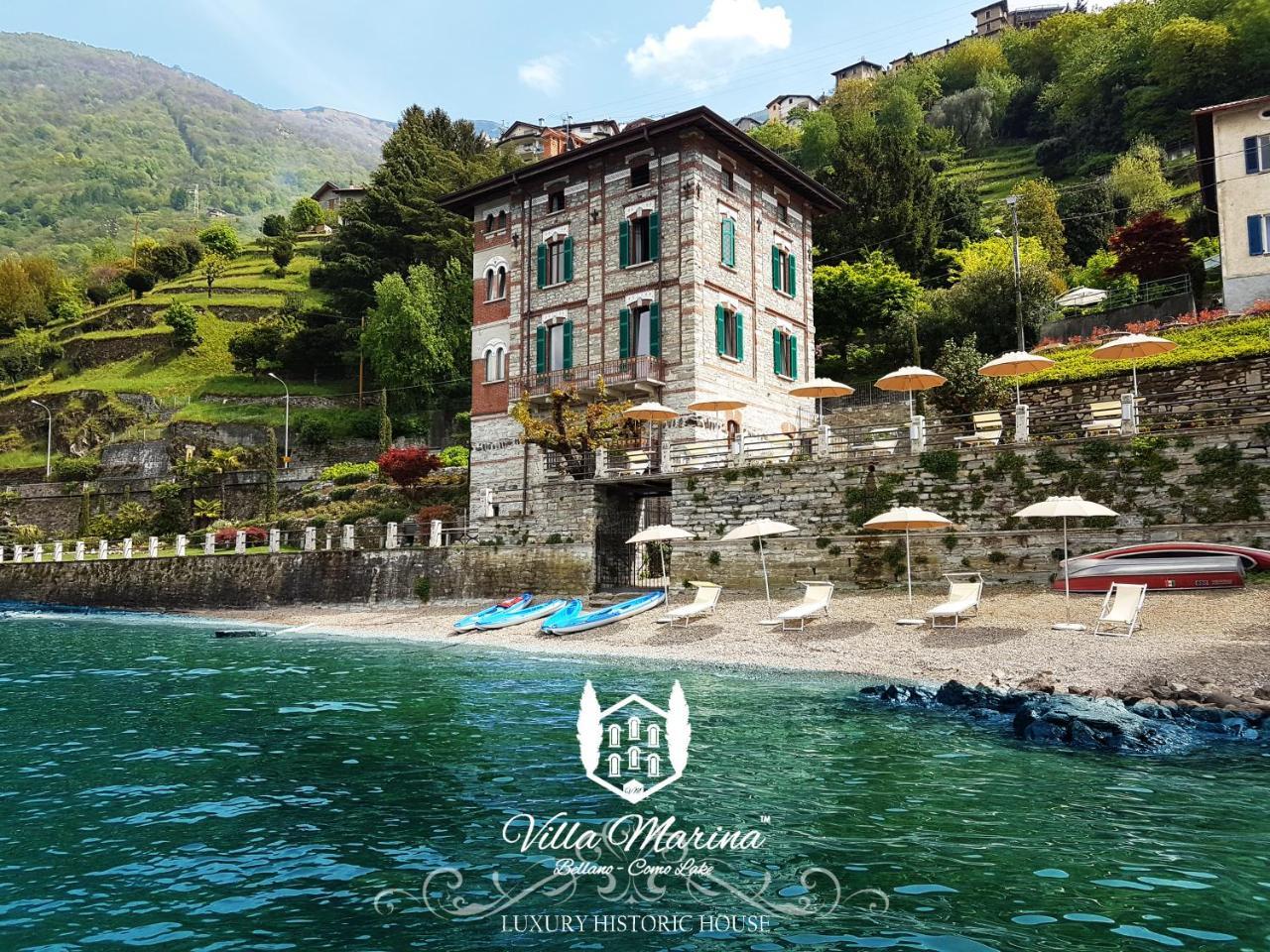 Villa Marina - Como Lake Bellano Kültér fotó